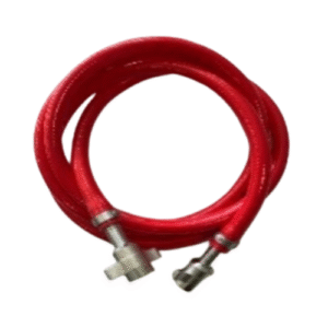 CO₂ hogedruk slangen – Gewapend 8 × 14 mm | 2 x 3/8” Flare Vleugelmoer