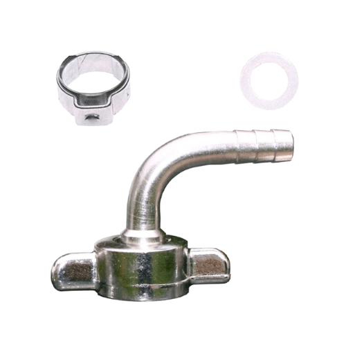 Perle RVS 90° Slangtule – 5/8" Vleugelwartel