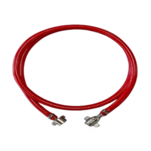 CO₂ hogedruk slangen – Gewapend 8 × 14 mm | 5/8 x 3/8" Flare Vleugelmoer